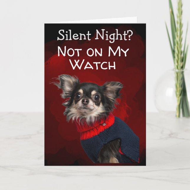 Anpassningsbar Julkort från Hund Tack Kort (Framsida)