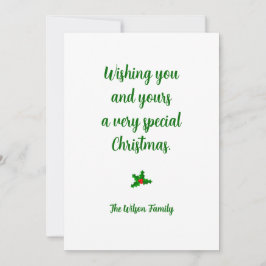 Anpassningsbar Julkort Inbjudningar