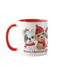 Anpassningsbar julpuppar mugg