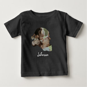 Anpassningsbar jultomteformens fotojulfamilj t shirt