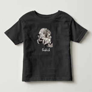 Anpassningsbar jultomteformens fotojulfamilj t shirt