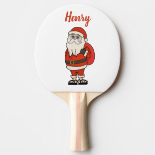 Anpassningsbar Jultomten Flinflip flops Pingisracket