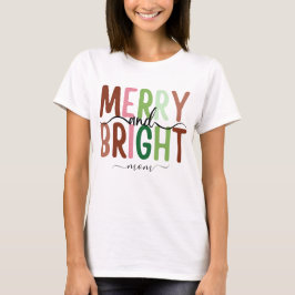 Anpassningsbar jultröja med rolig design t shirt