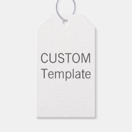 Anpassningsbar Julvit Märkre GRÅTT (GRÅTT) Twine Presentetikett