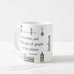 Anpassningsbar JW-presenten ger dig kunskaper Kaffemugg