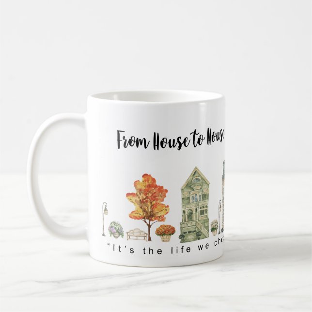 Anpassningsbar JW presenterar det banbrytande live Kaffemugg (Vänster)