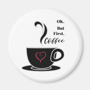 Anpassningsbar kaffe älskare magnet