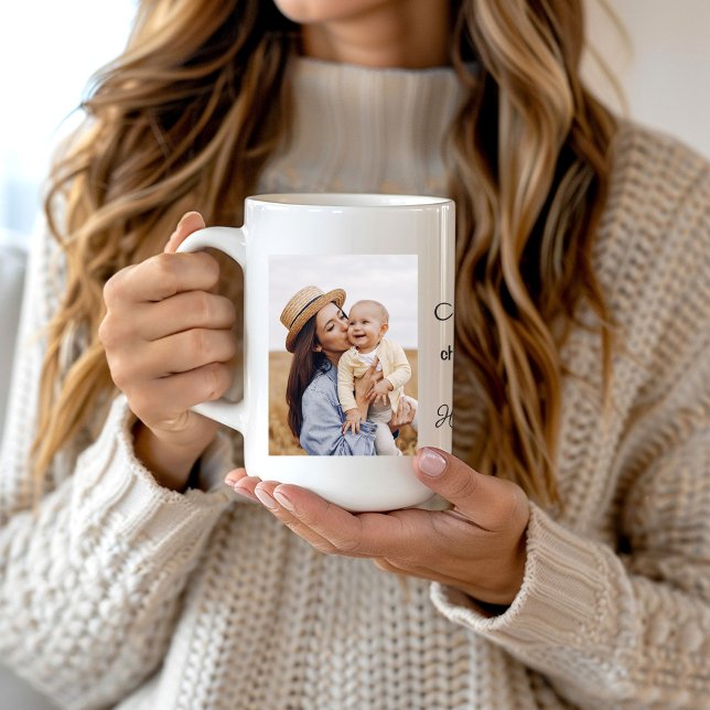 Anpassningsbar Kaffe Mugg för Mamma med bilder (Skapare uppladdad)