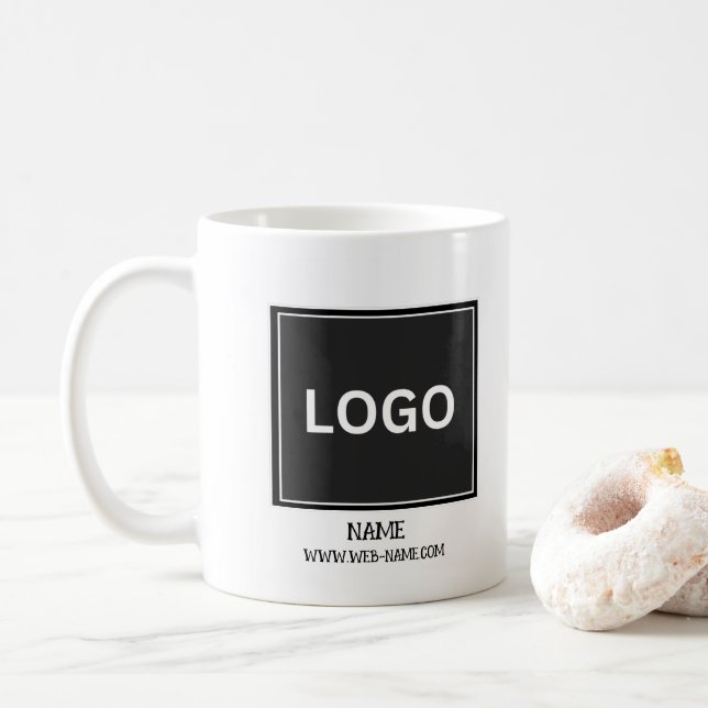 "Anpassningsbar kaffekompis" Kaffemugg (Med munk)