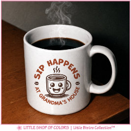 Anpassningsbar kaffekopp för mormor