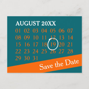 Anpassningsbar Kalender + fotot, baksida, text Meddelande Vykort