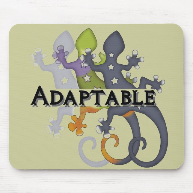 Anpassningsbar kameleont musmatta (Framsidan)