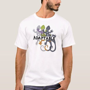 Anpassningsbar kameleont tee shirt