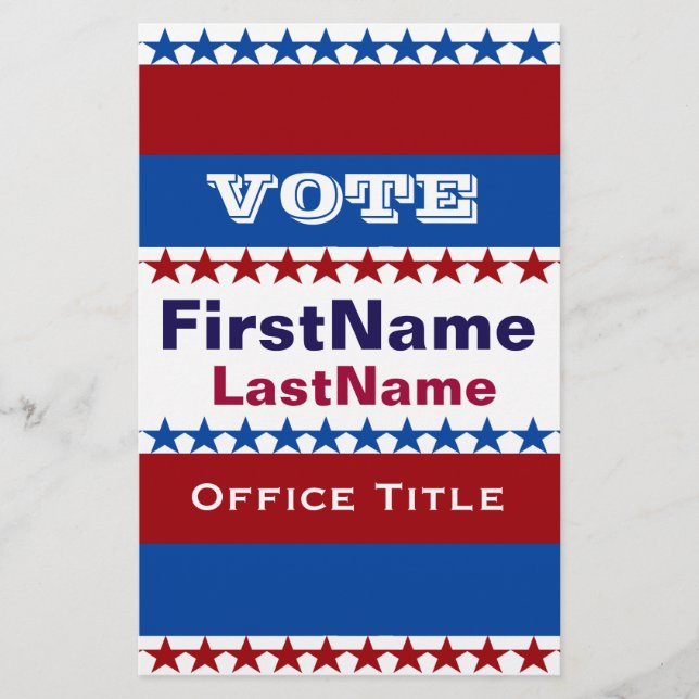 Anpassningsbar Kampanj-mall Flygblad (Framsidan)