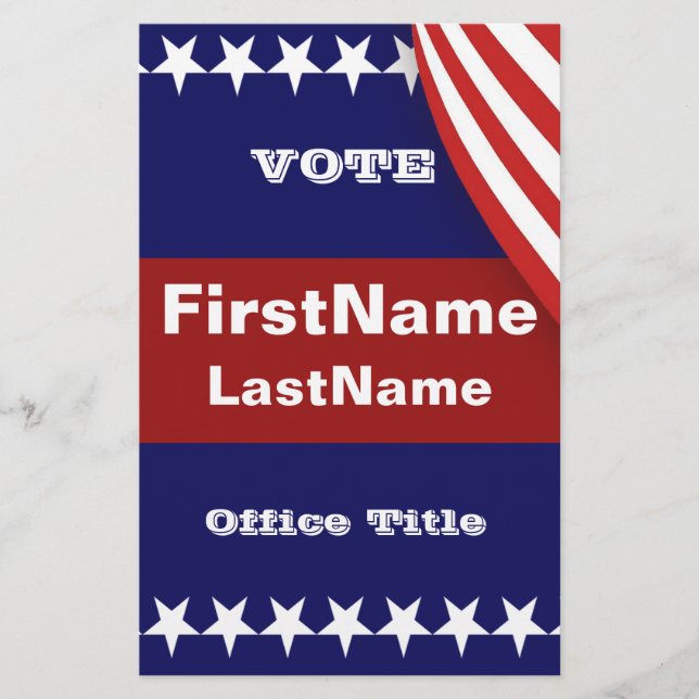 Anpassningsbar Kampanj-mall Flygblad (Framsidan)