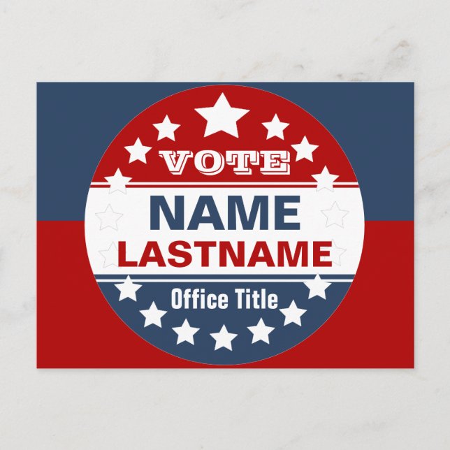 Anpassningsbar Kampanj-mall Vykort (Framsida)