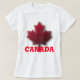 Anpassningsbar Kanadadag-skjorta Tröja (Design framsida)