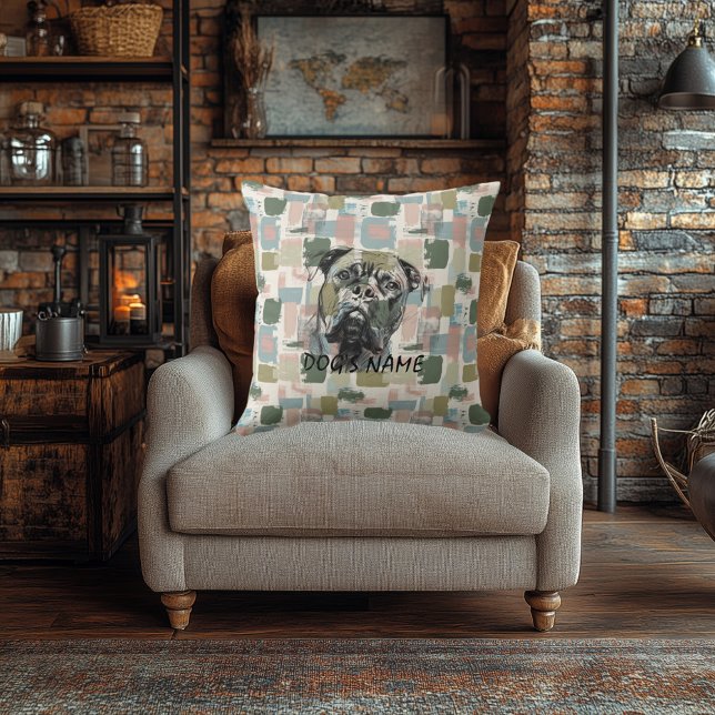 Anpassningsbar Käpp Corso Pillow Abstrakt Mönster Kudde (Skapare uppladdad)