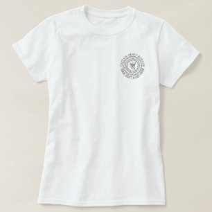 Anpassningsbar kaptenen och ankaret namn t shirt