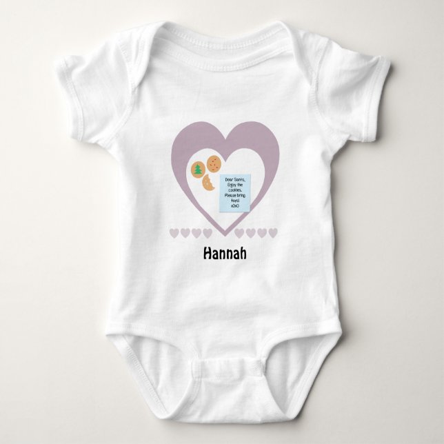 Anpassningsbar Kära Santa, ta med Leksaker T-shirt (Framsida)