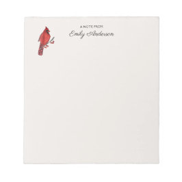 Anpassningsbar Kardinal Anteckningsblock