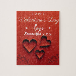 Anpassningsbar Kärlek från Valentines pussel Jigsz