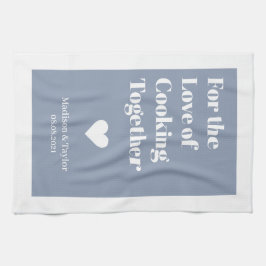 Anpassningsbar KÄRLEK kökshandduk för