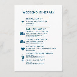 Anpassningsbar Karta Bröllop välkomstkort för MELI Tilläggskort