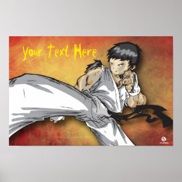 Anpassningsbar Kick Poster