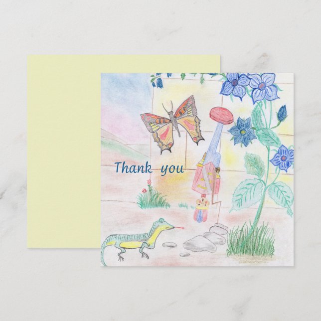 Anpassningsbar Kids Artwork, Nutcracker leksak, bu (Fram/baksida)