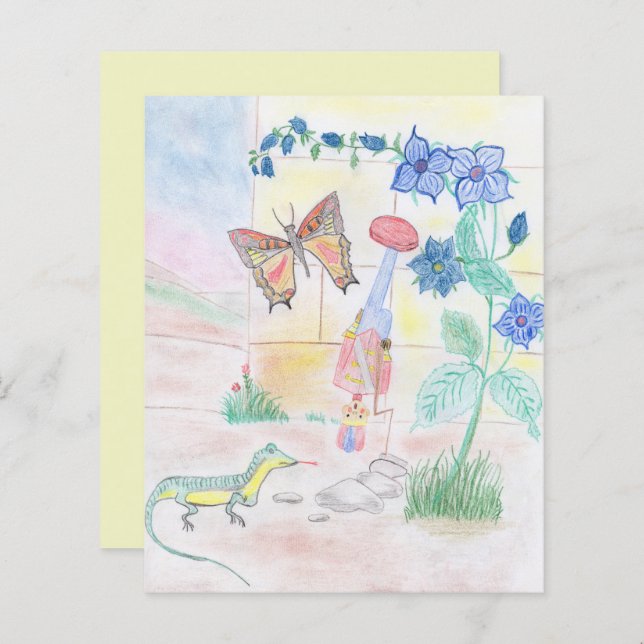 Anpassningsbar Kids Artwork, Nutcracker leksak, bu (Fram/baksida)