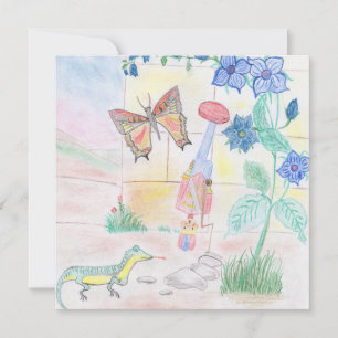Anpassningsbar Kids Artwork, Nutcracker leksak, bu Inbjudningar