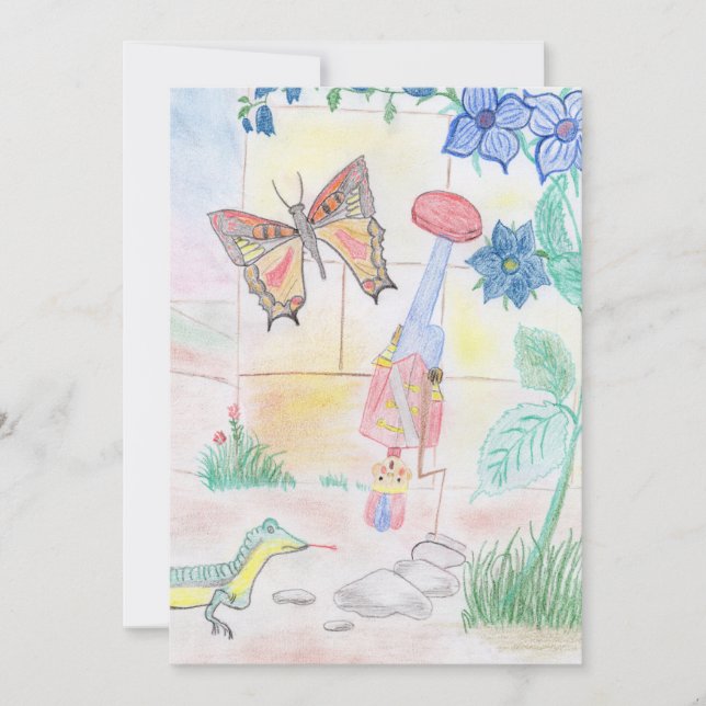 Anpassningsbar Kids Artwork, Nutcracker leksak, bu Inbjudningar (Framsida)
