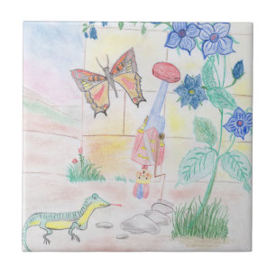 Anpassningsbar Kids Artwork, Nutcracker leksak, bu Kakelplatta