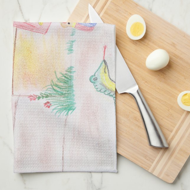 Anpassningsbar Kids Artwork, Nutcracker leksak, bu Kökshandduk (Vikt i Fjärdedel)