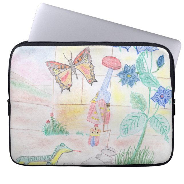 Anpassningsbar Kids Artwork, Nutcracker leksak, bu Laptop Fodral (Framsidan)