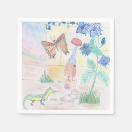 Anpassningsbar Kids Artwork, Nutcracker leksak, bu Pappersservett