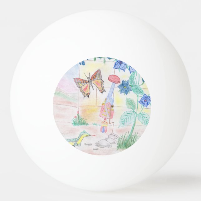 Anpassningsbar Kids Artwork, Nutcracker leksak, bu Pingisboll (Framsidan)