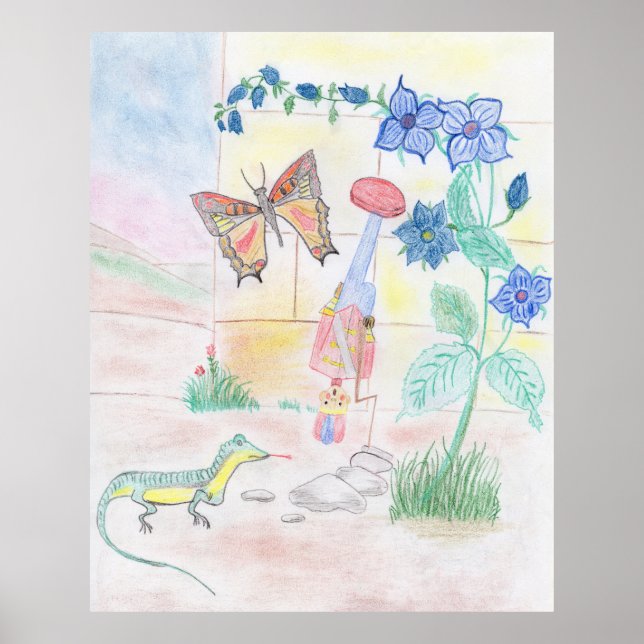Anpassningsbar Kids Artwork, Nutcracker leksak, bu Poster (Framsidan)