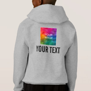 Anpassningsbar Kids Back Design Hoodie Clothing Ap T Shirt