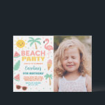 Anpassningsbar Kids Beach Birthday-inbjudan och Pa Inbjudningar<br><div class="desc">Fira i Sunny stil med den här Anpassningsbarna Kids Beach Birthday Investigation och matcha party decor! Designat med tropiskt mjöl, vinkart hav, solsken, strand bollar och lekfulla accenter är det perfekten för sommarfödelsedagar, bassäng party eller firande vid havets utlopp. Helt redigerbart för att inkludera ditt barns namn, ålder och händelseinformation....</div>
