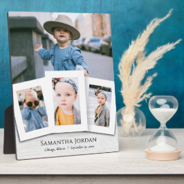 Anpassningsbar Kids Photo Collage Plaque