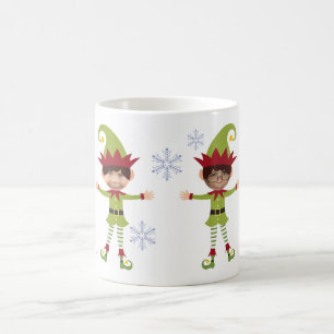 Anpassningsbar Kids Photos God jul Kaffemugg