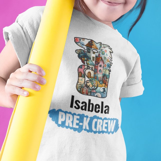 Anpassningsbar Kids Pre-K, Junior Kinder & K-klass T Shirt (Skapare uppladdad)
