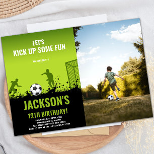 Anpassningsbar Kids Sports Party Inbjudan
