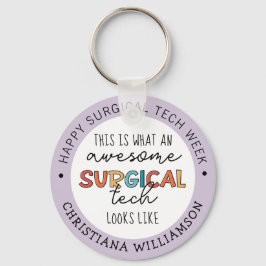 Anpassningsbar Kirurgisk teknolog Veckogåvor Nyckelring