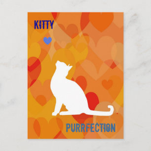 Anpassningsbar: Kitty bright Vykort