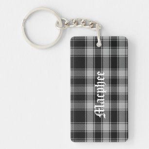 Anpassningsbar Klan Macphee Tartan PNyckelring