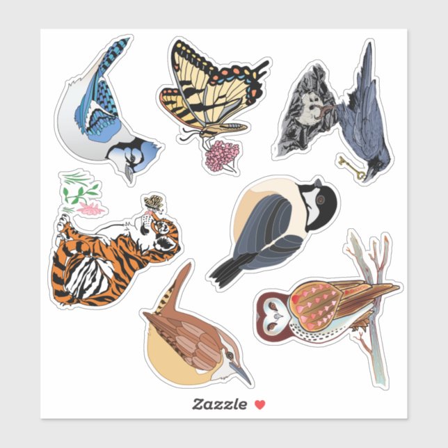 Anpassningsbar-Klipp vinyletikett Klistermärken (Ark)