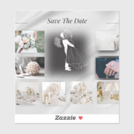 Anpassningsbar-Klipp vinyletikett Klistermärken